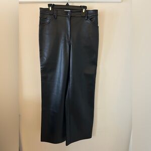 Aritzia Wilfred size 2 leather pants